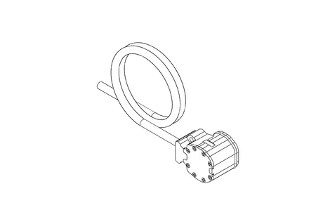 Handset cable with connector V2