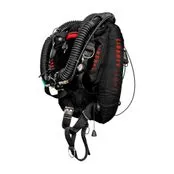 Liberty Light Harness, Wing, Straps and Counterlungs Assembly - Black #1