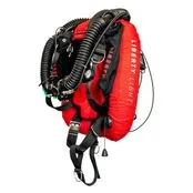 CCR Liberty Light Harness, Wing, Straps and Counterlungs Assembly - Red #1