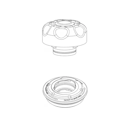 Overpressure valve (OPV) with bayonet connection for Sidemount units