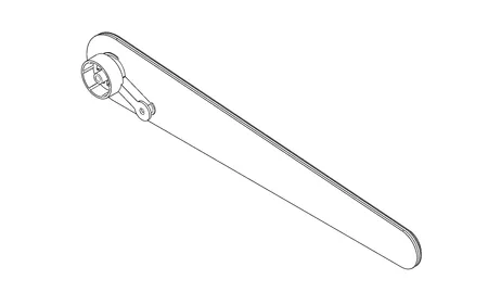 Analyzer Solo, output side panel - black