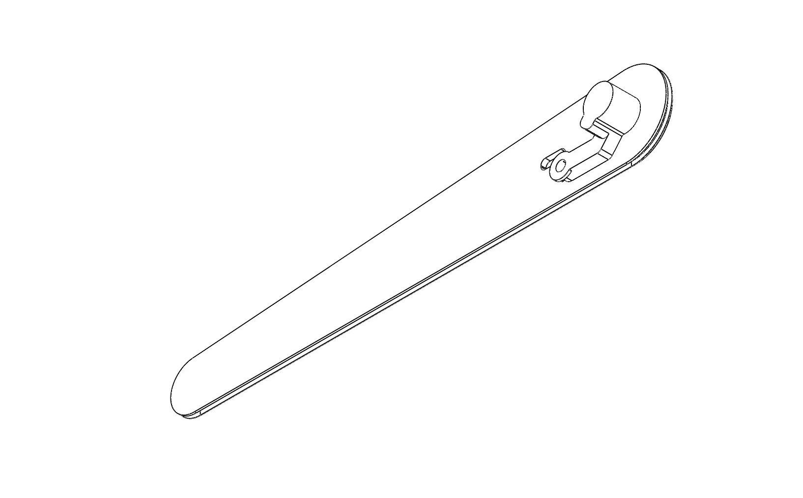 Analyzer Solo, input side panel - black