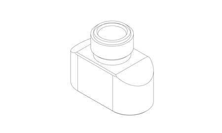 Hose splitter 9/16-18 -> 2x 3/8-24