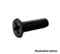 Screw M3 x 5, flat head Phillips, black #1