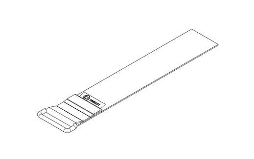 Heavy, canister strap right