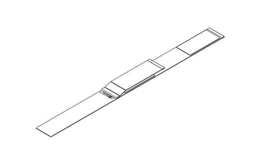 Heavy, canister strap left