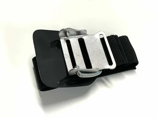 Cam band with stainless steel buckle