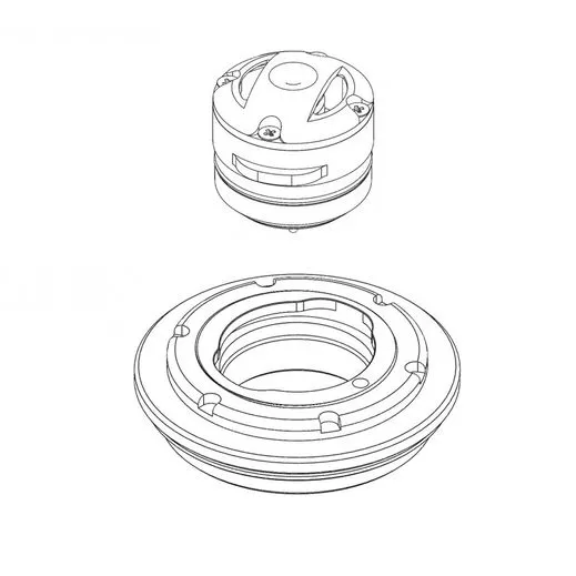Low profile OPV with bayonet connection for Sidemount units