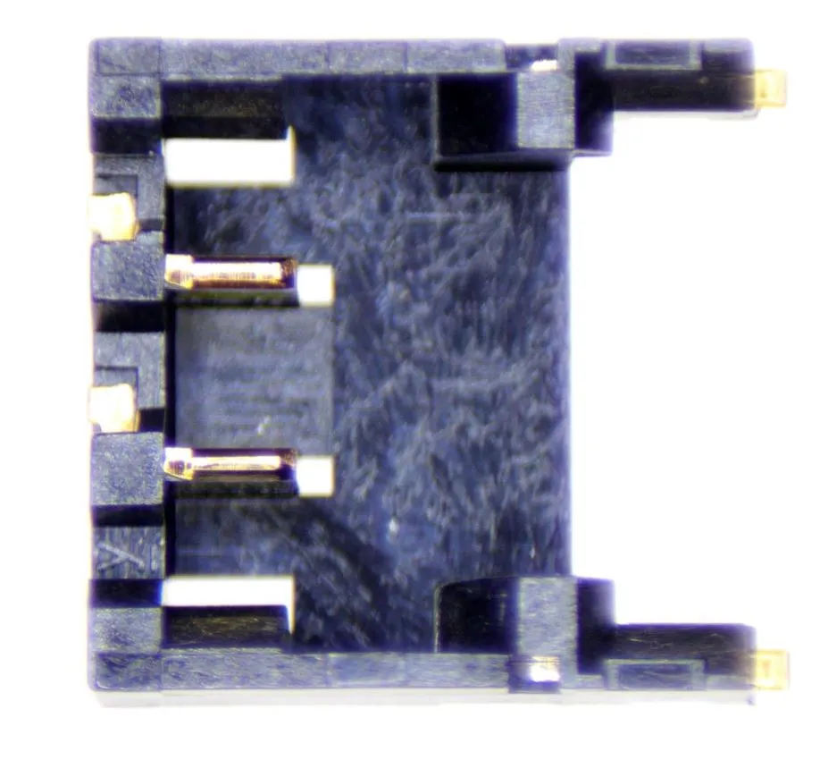 Handset wire connector