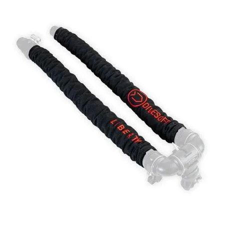 Set of loop hose covers for sidemount unit