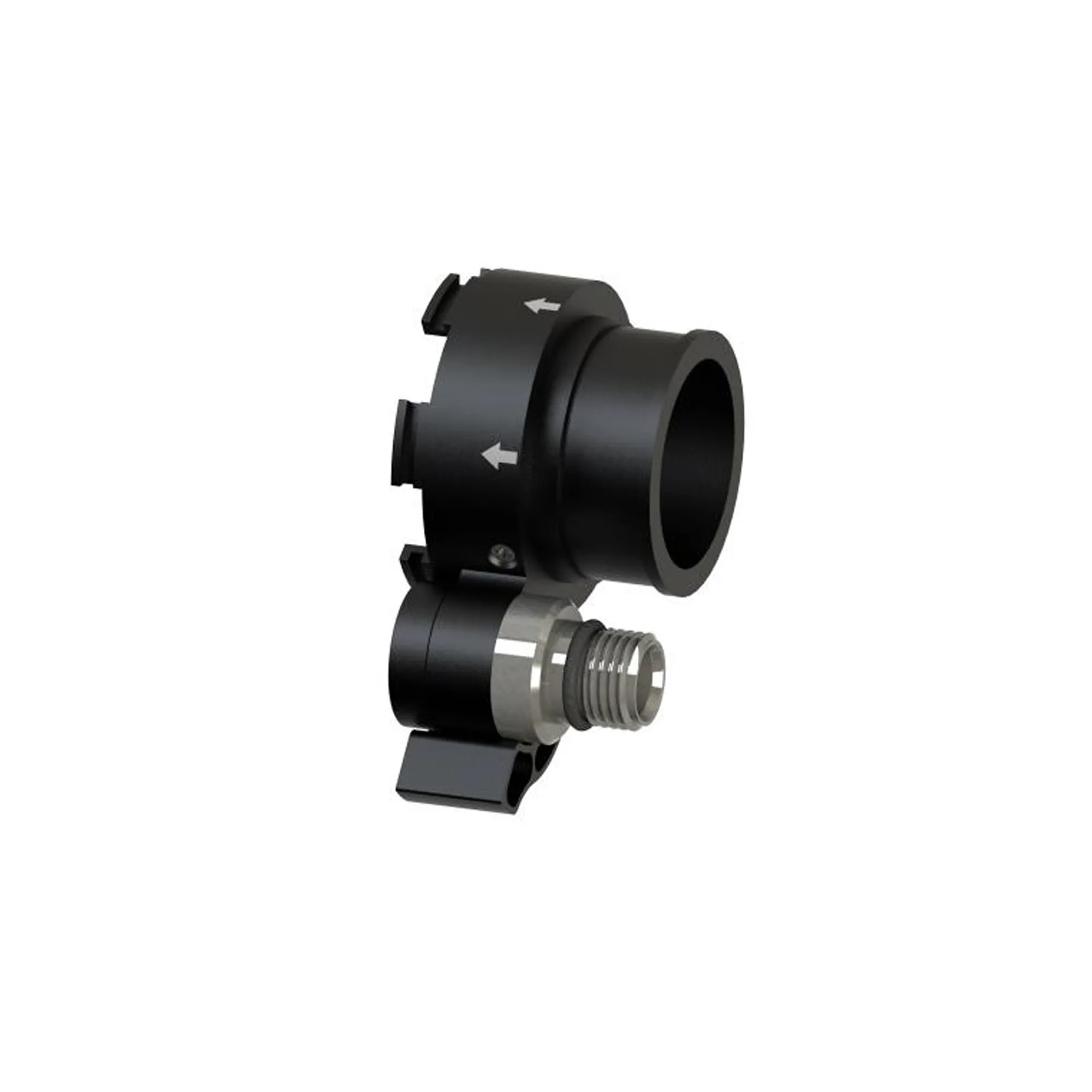 BOV manual add valve (MAV) — left, inhale, diluent (38.1 (1 1/2"))