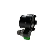 SM manual add valve (MAV) — right, exhale, oxygen (38.1 (1 1/2")
