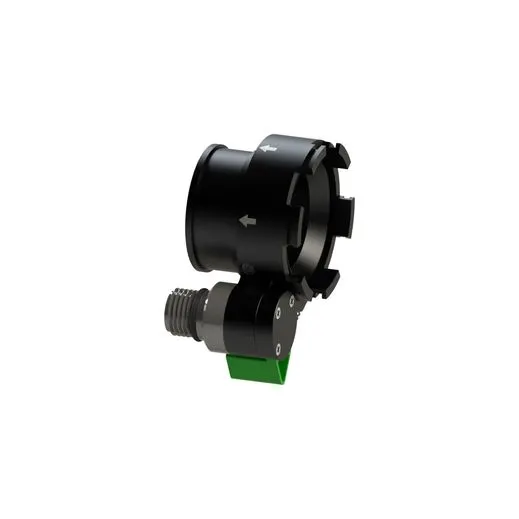 SM manual add valve (MAV) — right, exhale, oxygen (38.1 (1 1/2")