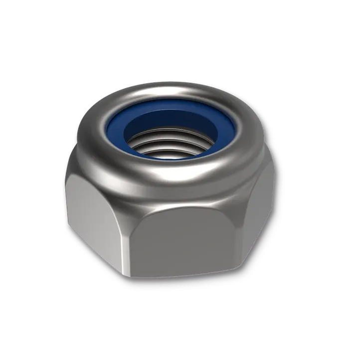 Self locking nut M6 - stainless steel