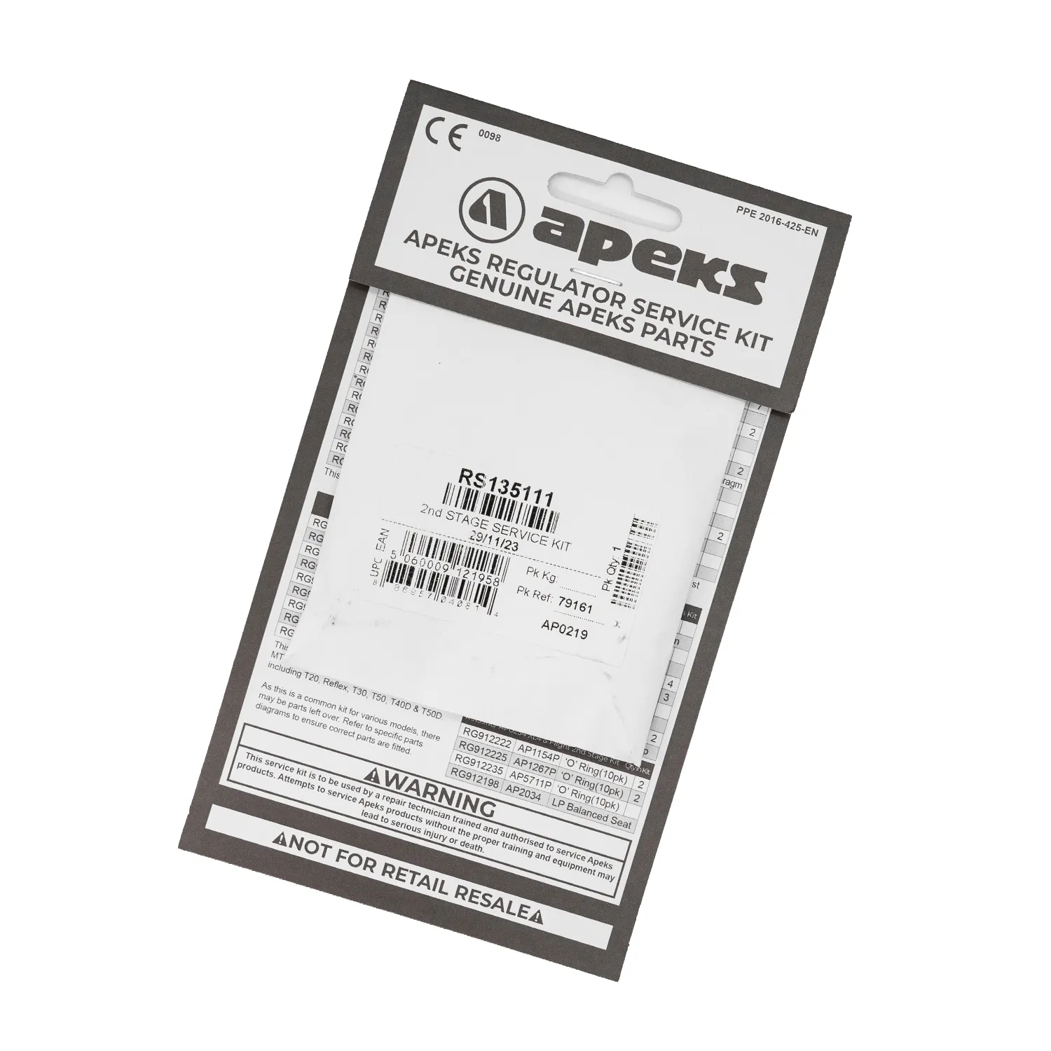 BOV + 2x Dräger directional valves - service kit