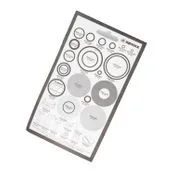 Apeks first stage regulators Flight  DIL/OXY (1pcs) - service kit #2