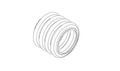 Corrugated hose 1 ½“ x 2“ (50 mm) #1