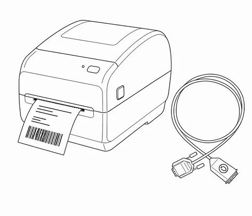 Printer and He/O2 printer cable set